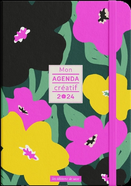 Kniha Mon agenda créatif 2024 Oeuvre collective