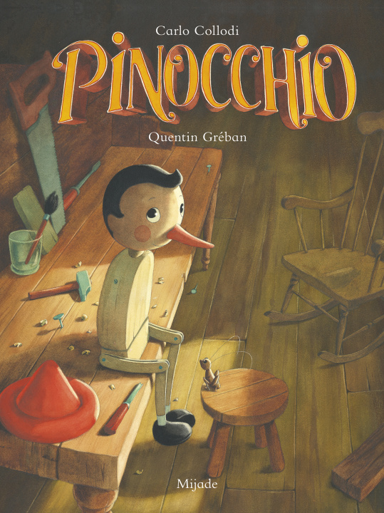 Book Pinocchio Greban quentin