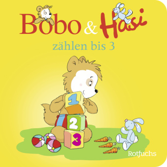 Carte Bobo & Hasi zählen bis 3 Dorothée Böhlke