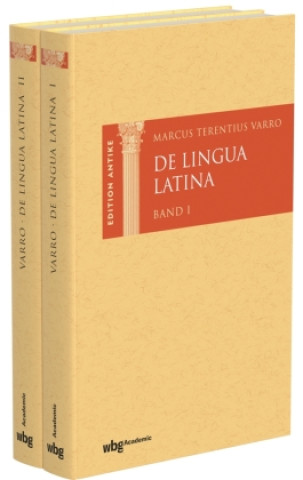 Kniha De Lingua Latina, 2 Teile Marcus Varro