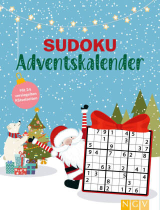 Kniha Sudoku Adventskalender 
