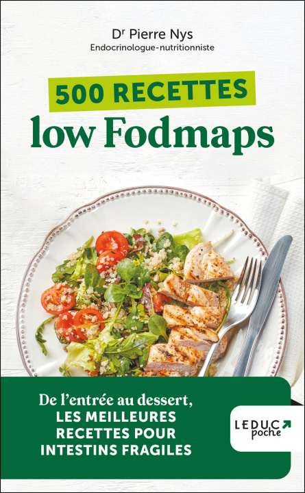 Kniha 500 recettes low Fodmaps - édition 2023 Nys