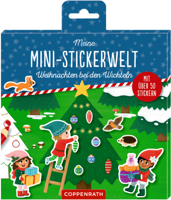 Hra/Hračka Meine Mini-Stickerwelt - Weihnachten bei den Wichteln Ruby Warnecke
