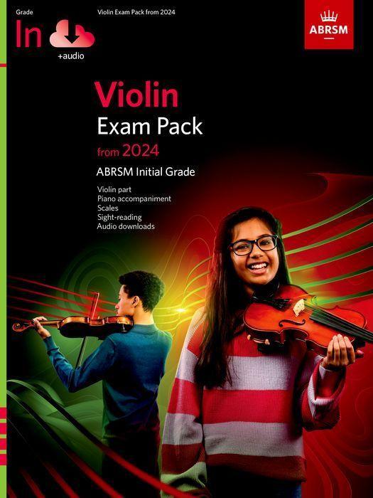 Materiale tipărite Violin Exam Pack from 2024, Initial Grade, Violin Part, Piano Accompaniment & Audio (Unknown Book) 