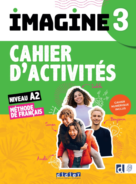 Kniha Imagine 3 - niv. A2 - Cahier + cahier numérique 