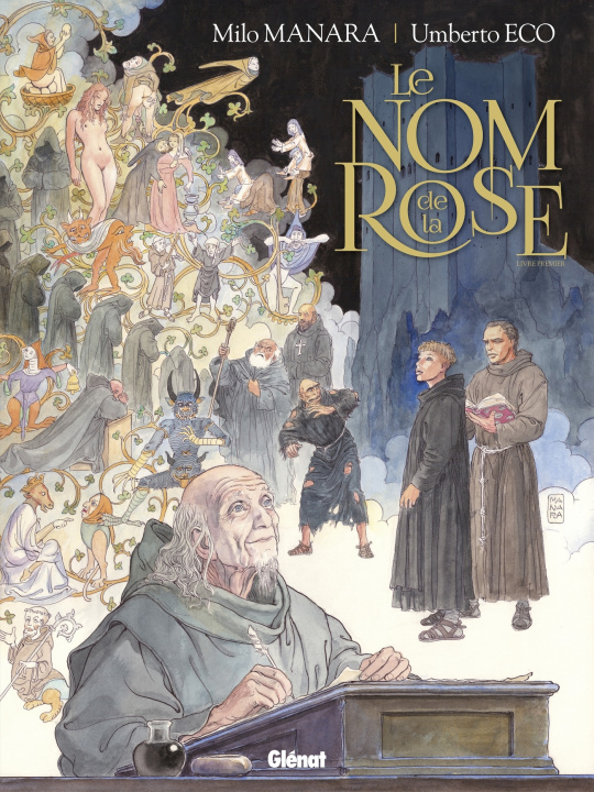 Книга Le Nom de la Rose - Tome 01 Milo Manara