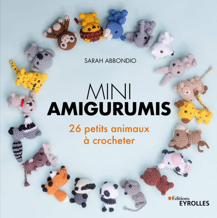 Könyv miniamigurumis 26 petits animaux à crocheter Abbondio