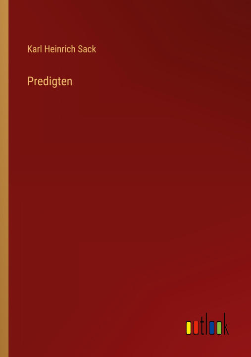 Knjiga Predigten Karl Heinrich Sack