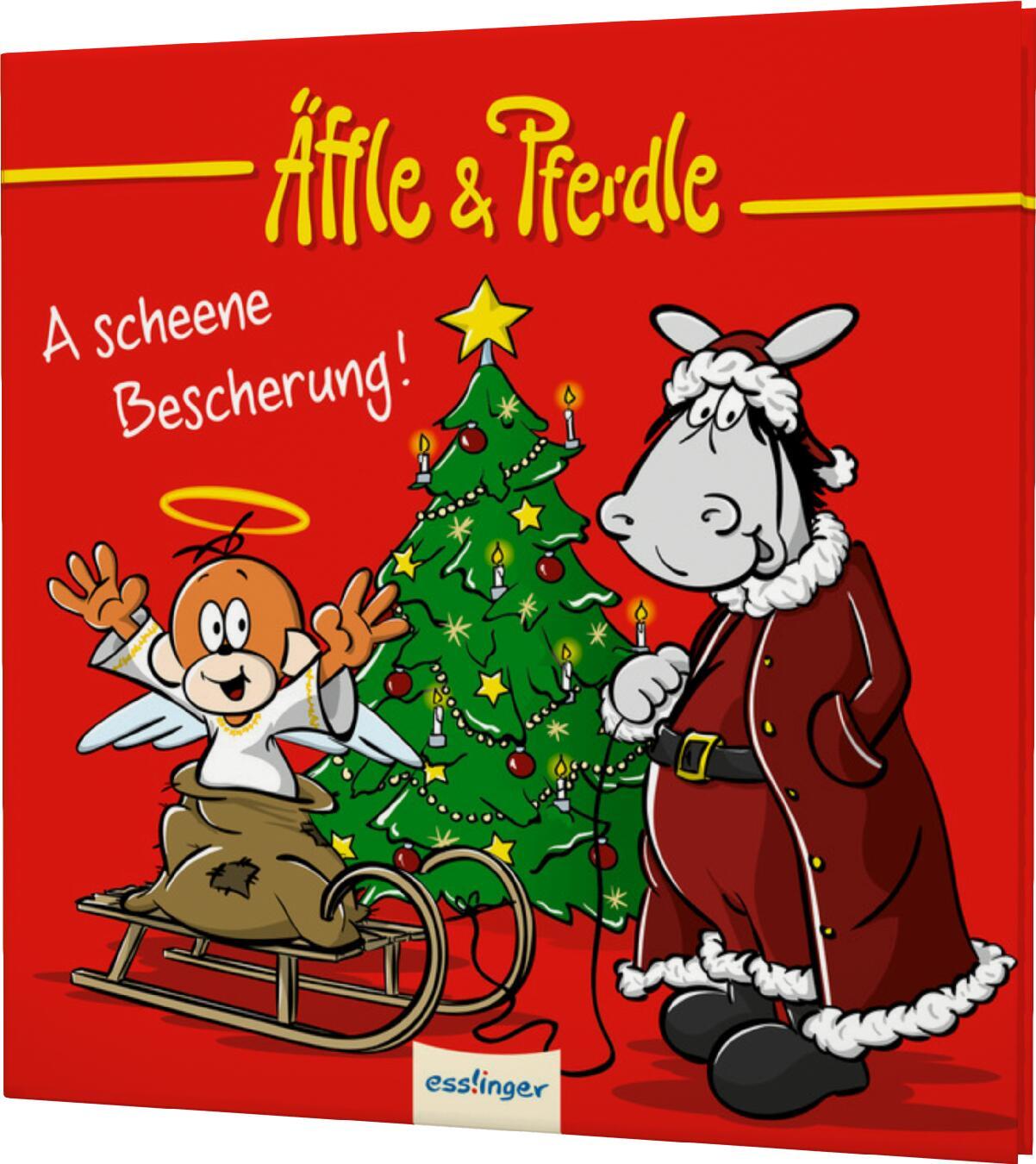 Kniha Äffle & Pferdle: A scheene Bescherung! Heiko Volz