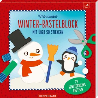 Hra/Hračka Mein bunter Winter-Bastelblock Kristin Labuch
