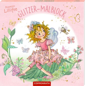Kniha Glitzer-Malblock (Prinzessin Lillifee) Monika Finsterbusch