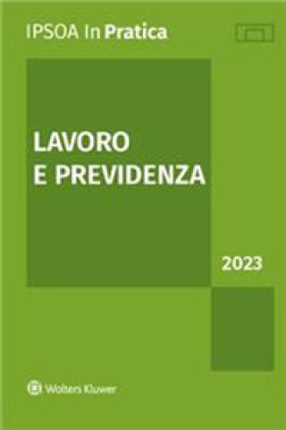 Книга Lavoro e previdenza 2023 