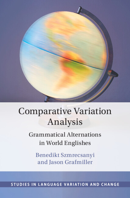 Knjiga Comparative Variation Analysis Benedikt Szmrecsanyi