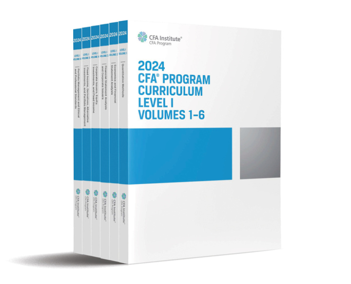 Libro 2024 CFA Program Curriculum Level I Box Set 