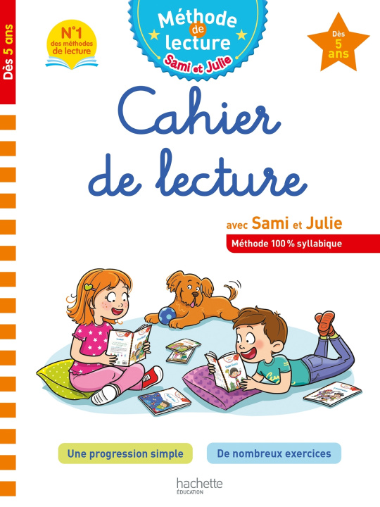 Carte Sami et Julie Cahier de lecture Dès 5 ans Adeline Cecconello