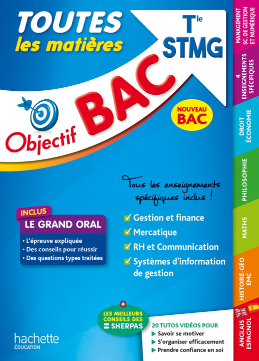 Kniha Objectif Bac 2024 - Term STMG Toutes les matières Nicolas Bloch
