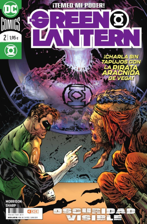Libro GREEN LANTERN NUM. 84 MORRISON