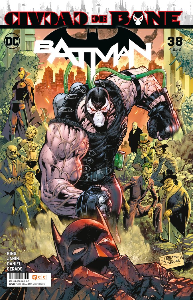 Knjiga BATMAN NUM. 93/38 KING