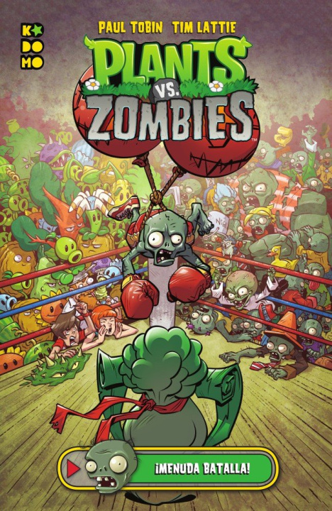 Kniha PLANTS VS. ZOMBIES: MENUDA BATALLA TOBIN