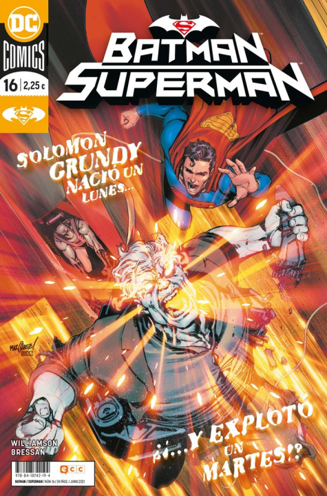 Libro BATMAN/SUPERMAN NUM. 16 WILLIAMSON