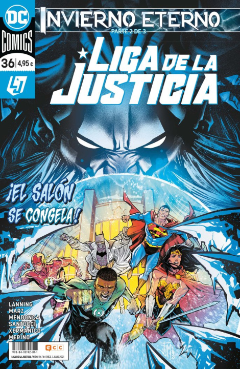 Knjiga LIGA DE LA JUSTICIA NUM. 114/ 36 LANNING