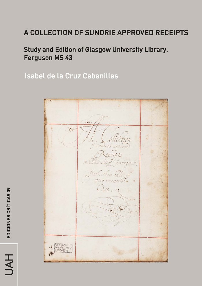 Knjiga A COLLECTION OF SUNDRIE APPROVED RECEIPTS DE LA CRUZ CABANILLAS