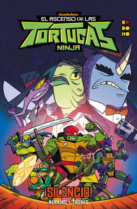 Knjiga EL ASCENSO DE LAS TORTUGAS NINJA: SILENCIO MANNING