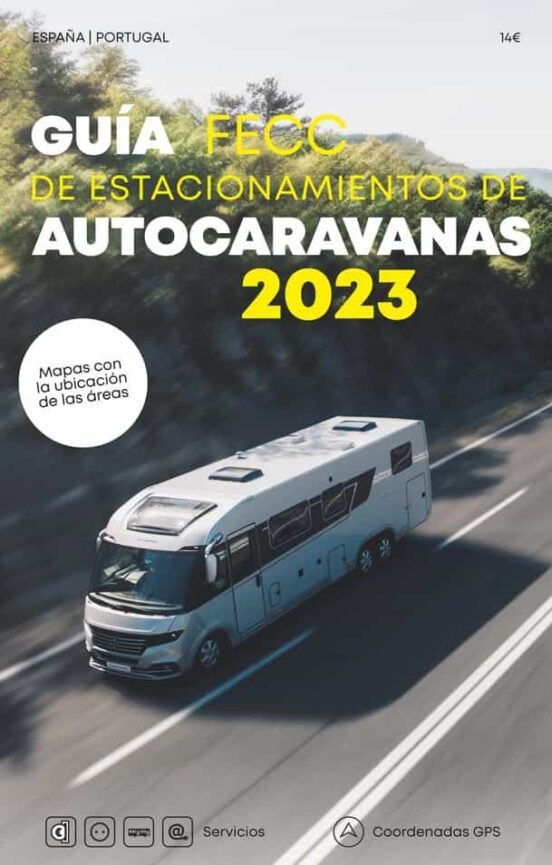 Knjiga GUIA FECC ESTACIONAMIENTO CARAVANAS 2023 