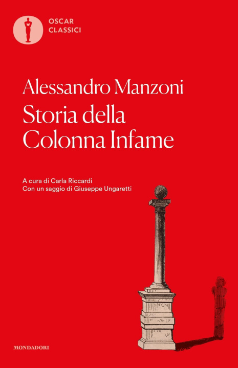 Carte Storia della Colonna infame Alessandro Manzoni