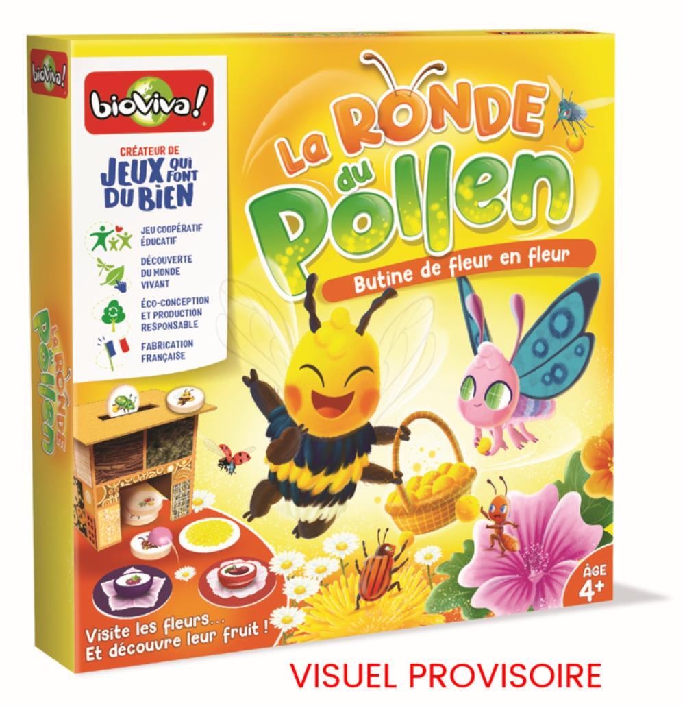 Igra/Igračka LA RONDE DU POLLEN : BUTINE DE FLEUR EN FLEUR 