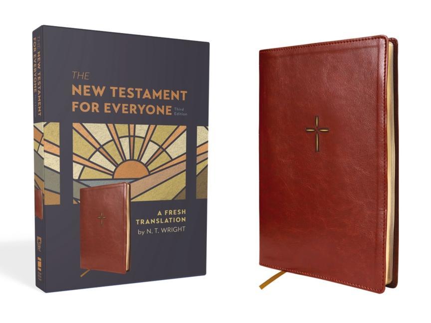 Książka The New Testament for Everyone, Third Edition, Leathersoft, Brown: A Fresh Translation 