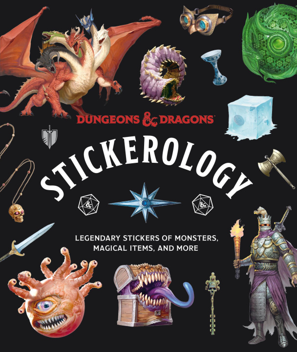 Könyv Dungeons & Dragons Stickerology: Legendary Stickers of Monsters, Magical Items, and More 