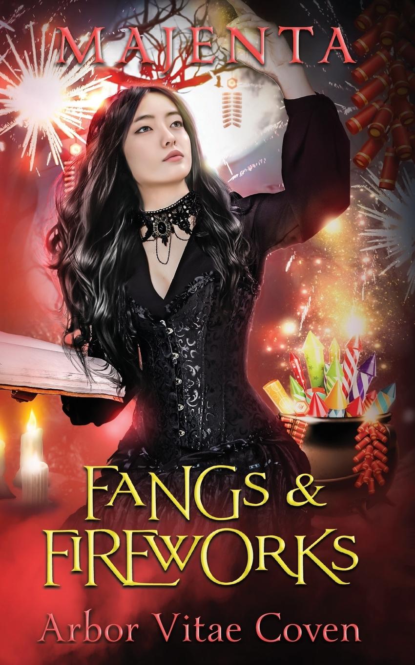 Knjiga Fangs and Fireworks Majenta