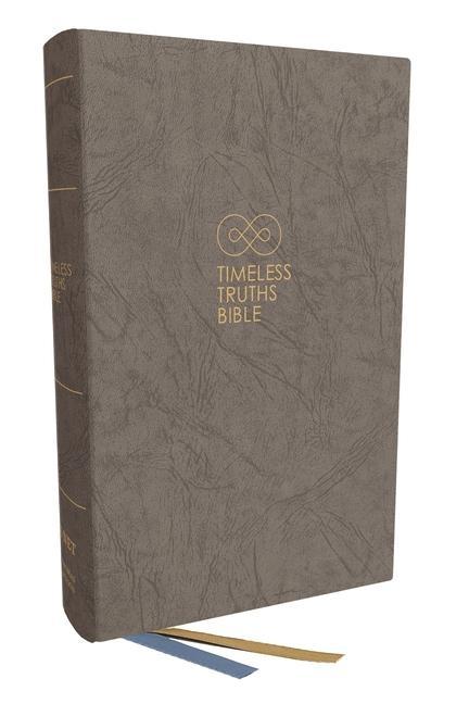 Carte Net, Timeless Truths Bible, Hardcover, Gray, Comfort Print: One Faith. Handed Down. for All the Saints. Matthew Z. Capps