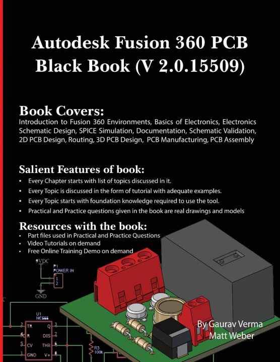 Könyv Autodesk Fusion 360 PCB Black Book (V 2.0.15509) Matt Weber