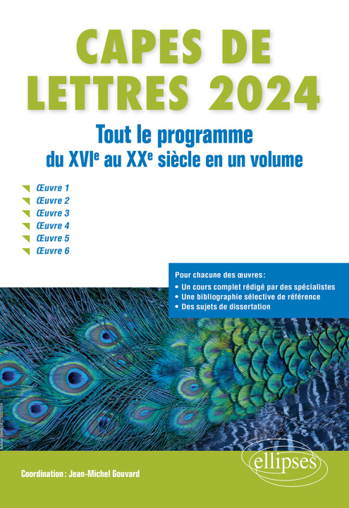 Kniha CAPES de Lettres 2024 Gouvard