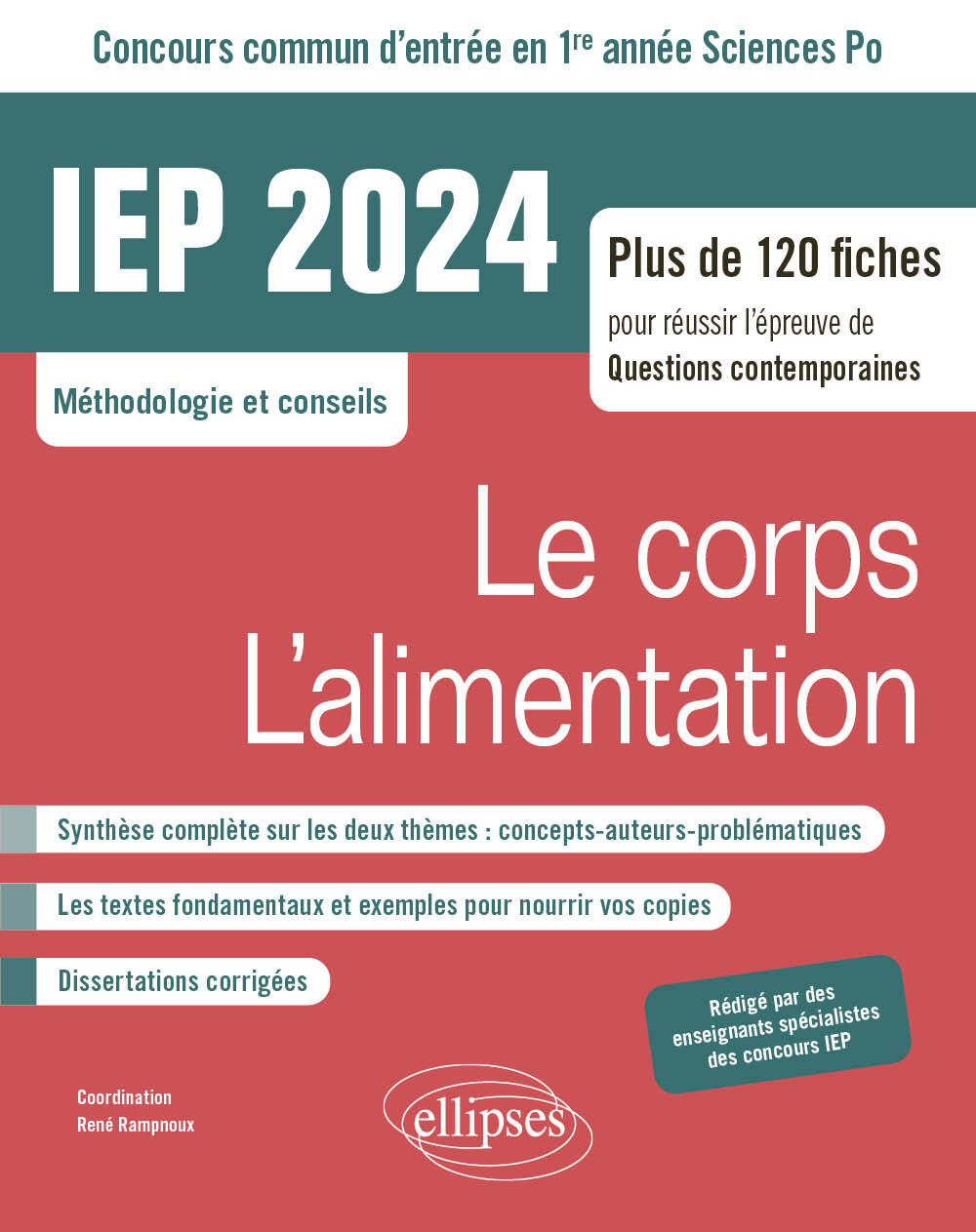 Kniha Concours commun IEP 2024 Rampnoux