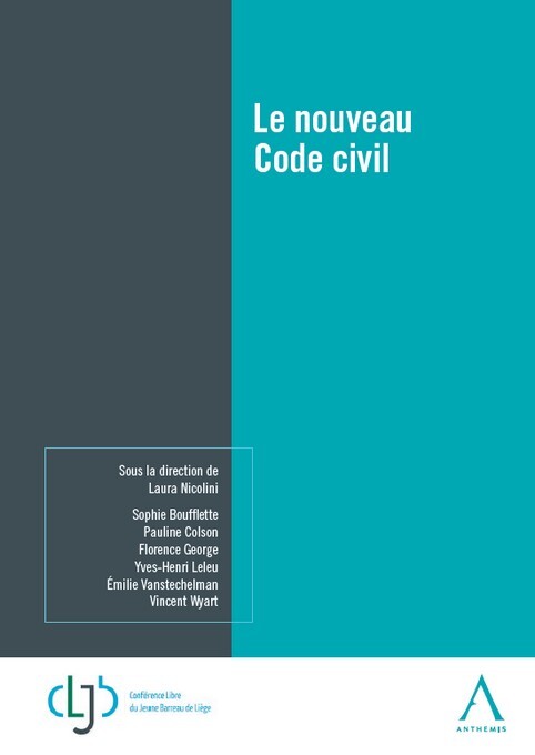 Kniha Le nouveau Code civil Nicolini