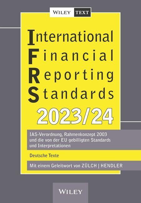 Knjiga International Financial Reporting Standards (IFRS) 2023/2024 Matthias Hendler
