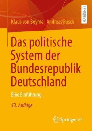 Książka Das politische System der Bundesrepublik Deutschland Klaus von Beyme