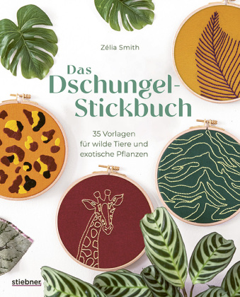 Carte Das Dschungel-Stickbuch Anja Neudert