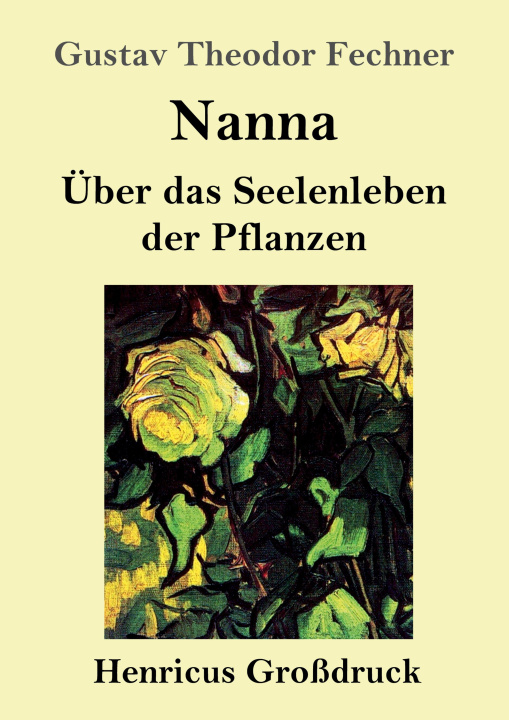 Knjiga Nanna (Großdruck) Gustav Theodor Fechner
