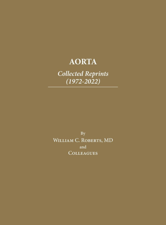 Knjiga Aorta William C. Roberts