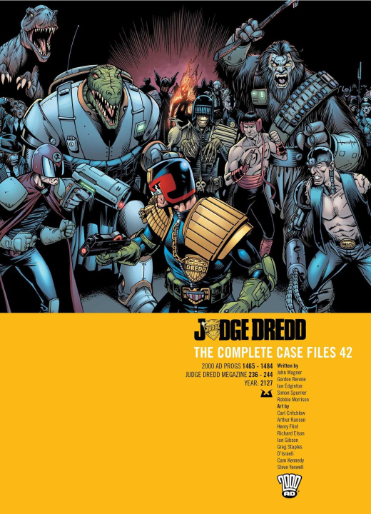 Kniha Judge Dredd: The Complete Case Files 42 John Wagner