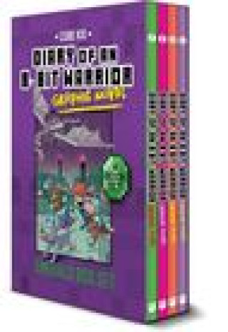 Kniha Diary of an 8-Bit Warrior Graphic Novel Emerald Box Set Pirate Sourcil