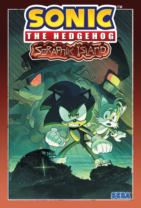 Kniha Sonic the Hedgehog: Scrapnik Island Daniel Barnes