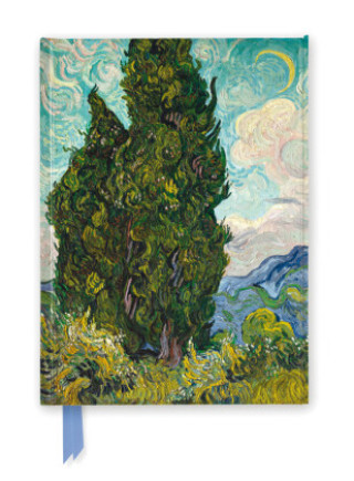 Kalendar/Rokovnik Vincent van Gogh: Wheat Field with Cypresses (Foiled Journal) 