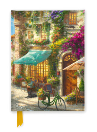 Naptár/Határidőnapló Thomas Kinkade: Italian Cafe (Foiled Journal) 