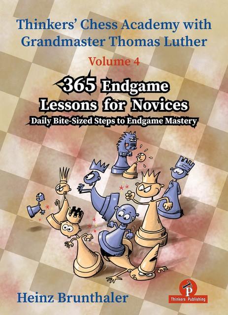 Kniha 365 Endgame Lessons for Novices Heinz Brunthaler