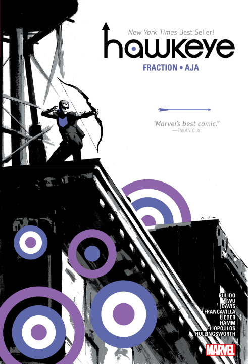 Carte Hawkeye by Fraction & Aja Omnibus [New Printing] Marvel Various